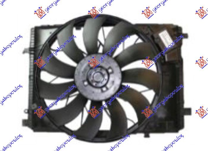 Ventilator hladnjaka komplet 6.2 benzin