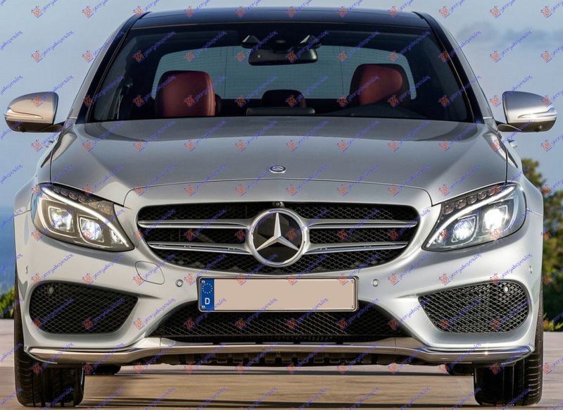 Kraj zadnjeg branika kromirani ukrasni rub (AMG LINE)