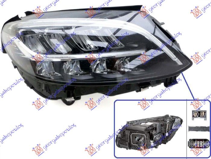 Fara multibeam LED (BEZ LOGA)