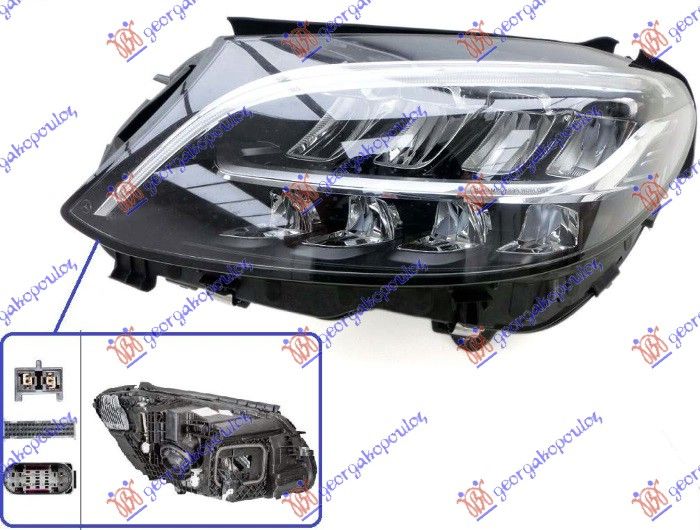 Far multibeam LED (BEZ LOGA) (HELLA)