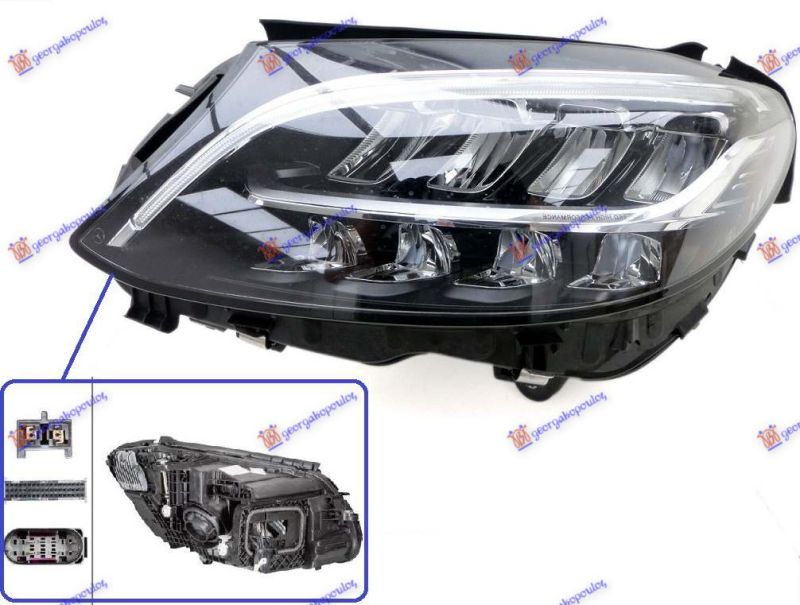 Far multibeam LED (BEZ LOGA) (E) (DEPO)