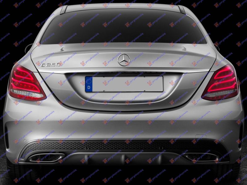 Lajsna spojlera zadnjeg branika (AMG LINE)