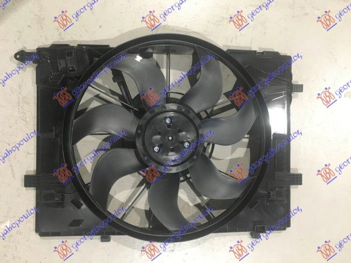 Ventilator hladnjaka komplet benzin-dizel (4 PIN) (480 MM)