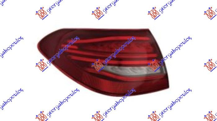 Štop svjetlo vanjska strana karavan full LED (E)