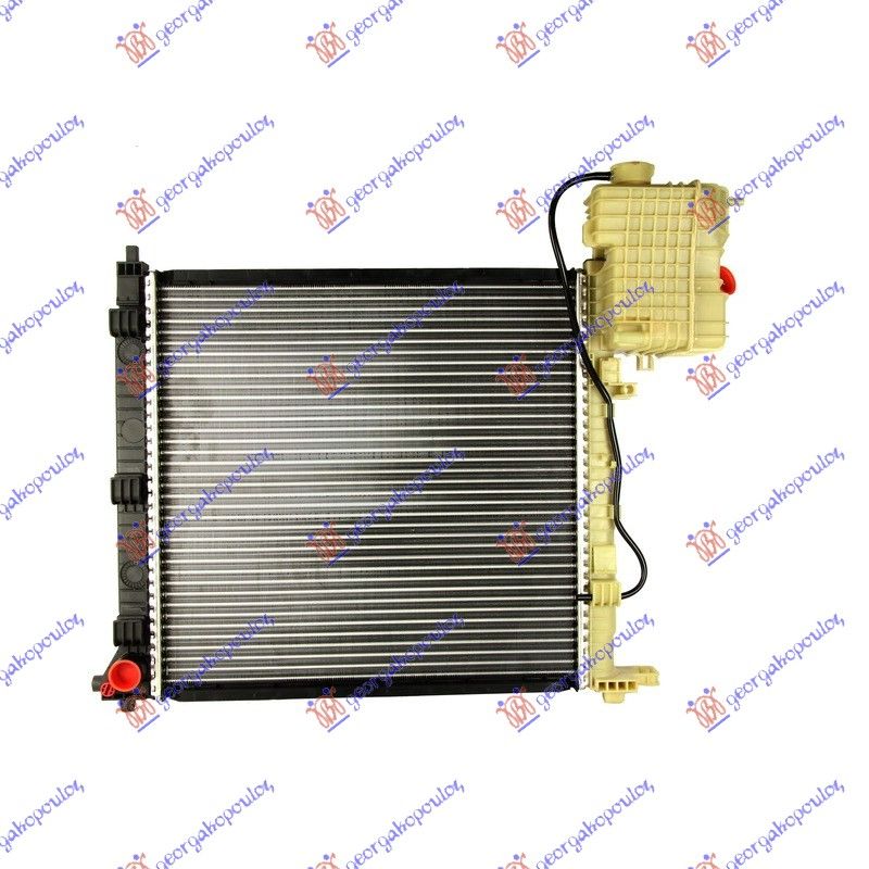 Hladnjak motora 99-03 2.2cdi a/t - klima (57X56) (MAHLE BEHR PREMIUM LINE)