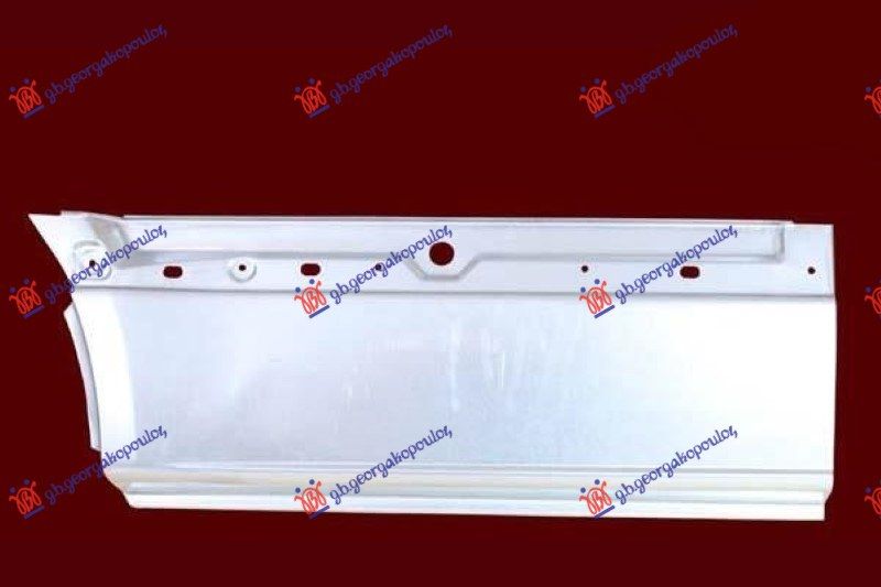 Kraj zadnjeg blatobrana (PREDNJI DIO) jedna guma – duga šasija (4325 MM) (109 CM)
