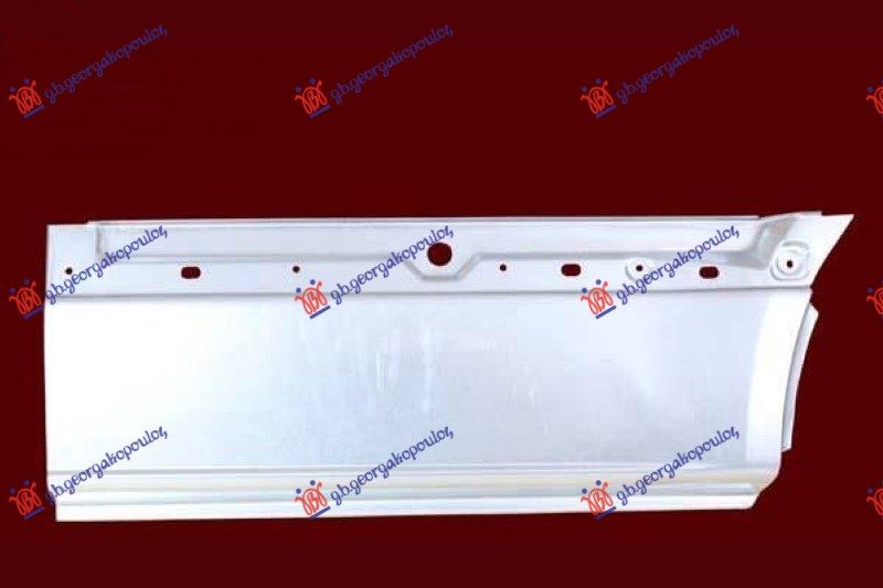 Kraj zadnjeg blatobrana ( PREDNJI DIO) jedna guma dugo (KUĆIŠTE) (4325 MM) (109 CM)