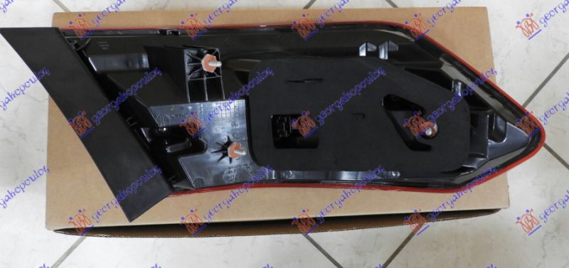 Štop lampa vanjska full LED (CRNA OSNOVA) (E)