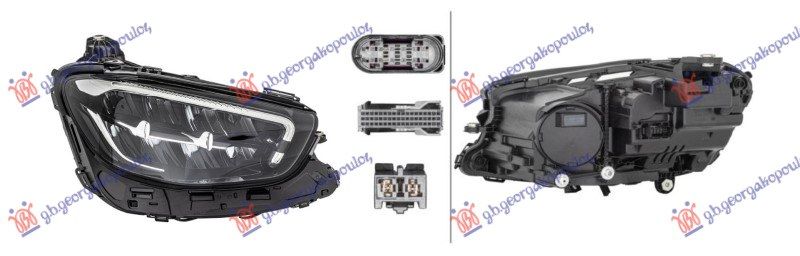 Far full LED high performance s motorom regulator (E) (DEPO)