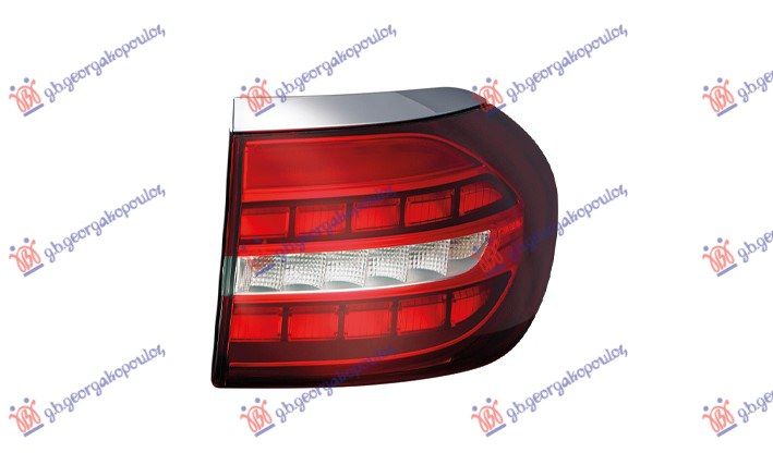 Štop lampa vanjska karavan full LED (NIGHT EDITION) (ULO)