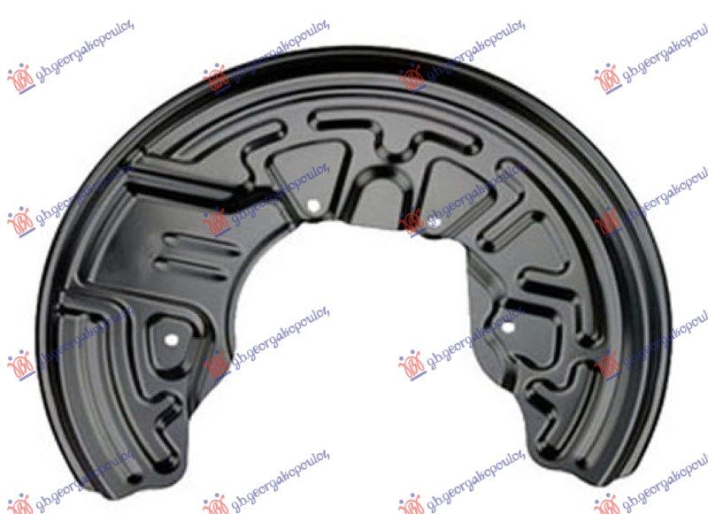 Zaštita prednjeg kočionog diska (PROMJER DISKA 345 MM) (ATE, TEVES) aluminij