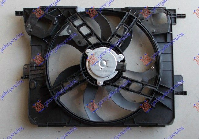 Ventilator hladnjaka komplet 0.9-1.0 benzin (410 MM)