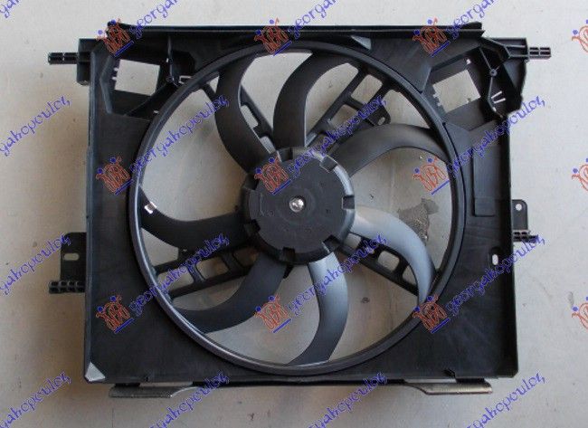 Ventilator hladnjaka komplet 0.9-1.0 benzin (410 MM)