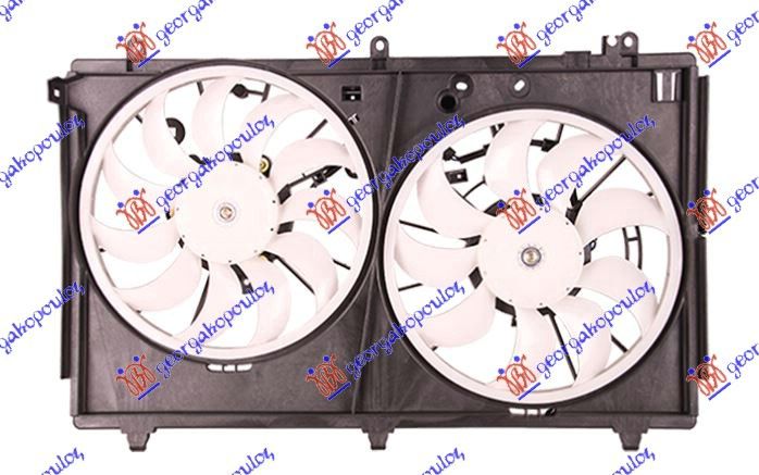 Ventilator komplet (DUPLI)  benzin