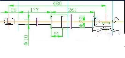 Amortizer gepeka (480L-480N)