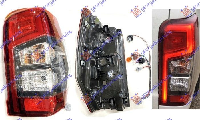 Štop lampa (LED2/PY21W/W16W) (S OBLIK) (TAJLAND)
