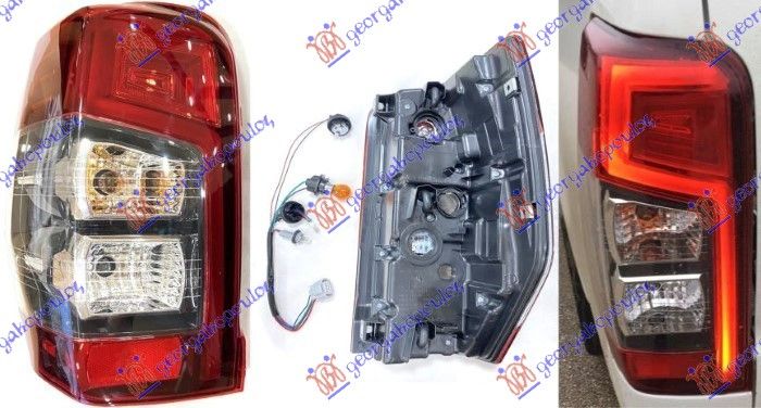 Štop lampa (LED2/PY21W/W16W) (S OBLIK) (TAJLAND) (BEZ ZADNJE MAGLENKE)