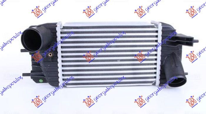 Hladnjak interkulera 1.6 dig-t (281X175) (VALEO)