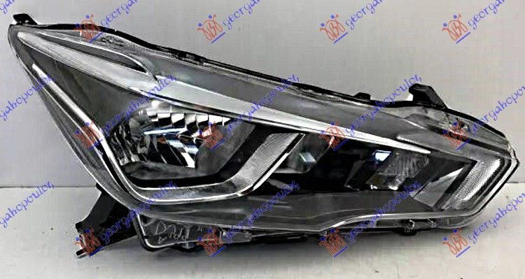 Far električni (H11/H9) s LED dnevnim svjetlom (E) (DEPO)