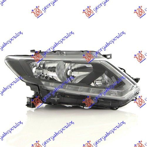 Far električni (H11/H9) s LED drl (E) (TYC)