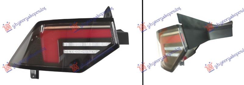 Štop svjetlo vanjska strana (4 VRATA) LED (E) (VALEO)