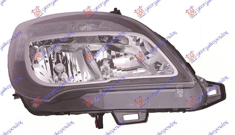 Far električni (H7/H1) (E) (S MOTOROM) (DEPO)