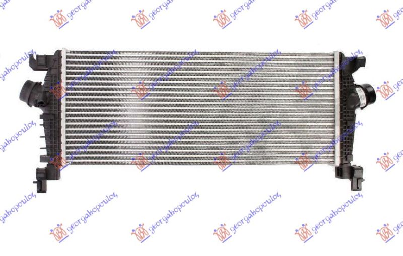 Hladnjak motora 1.6i 16v turbo ručni (665X280)