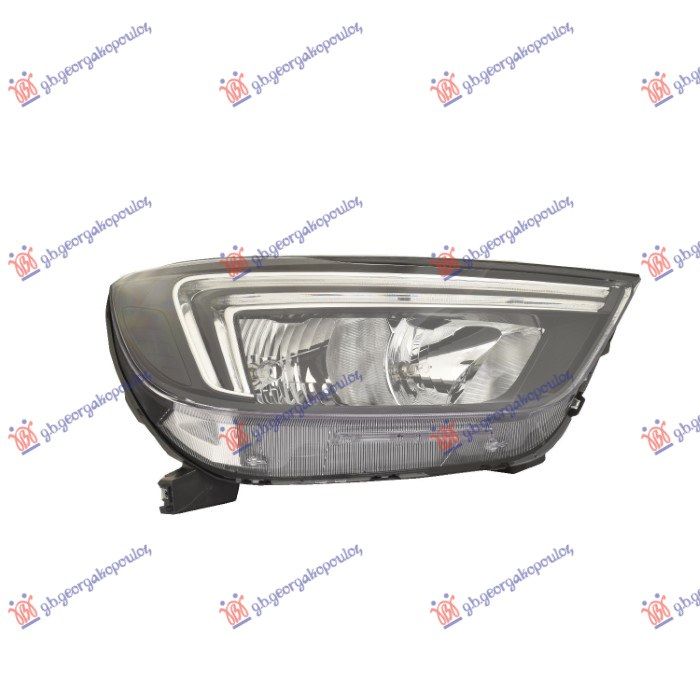 Far električni (H7/HB3) s LED drl (E) (DEPO)