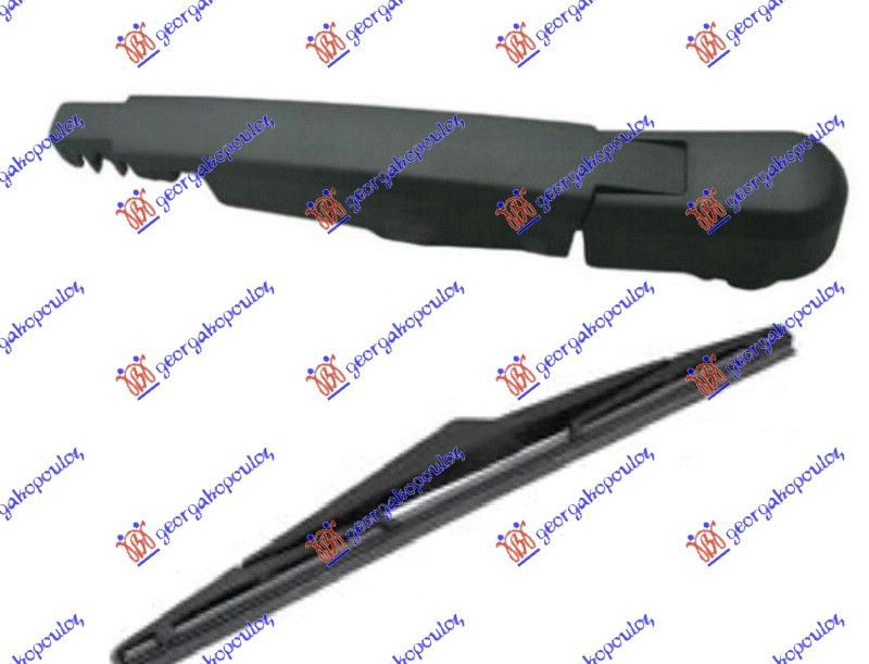 Zadnji brisač (KOMPLET ) 240mm
