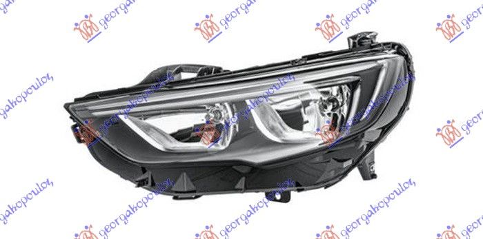 Far električni  crni (H7/H7) (ŽMIGAVAC)(LED DNEVNO SVJETLO) (HELLA)