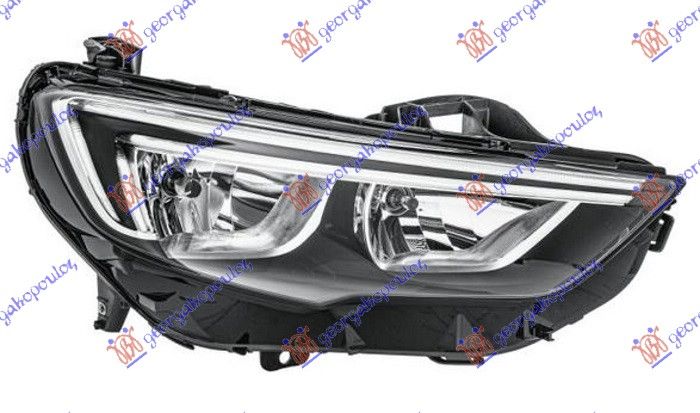 Far električni krom (H7/H7) s LED drl (MARELLI)