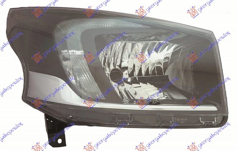 Far električni s LED drl (E) (TYC)