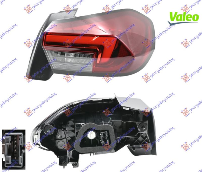 Štop svjetlo vanjska strana LED (VALEO)