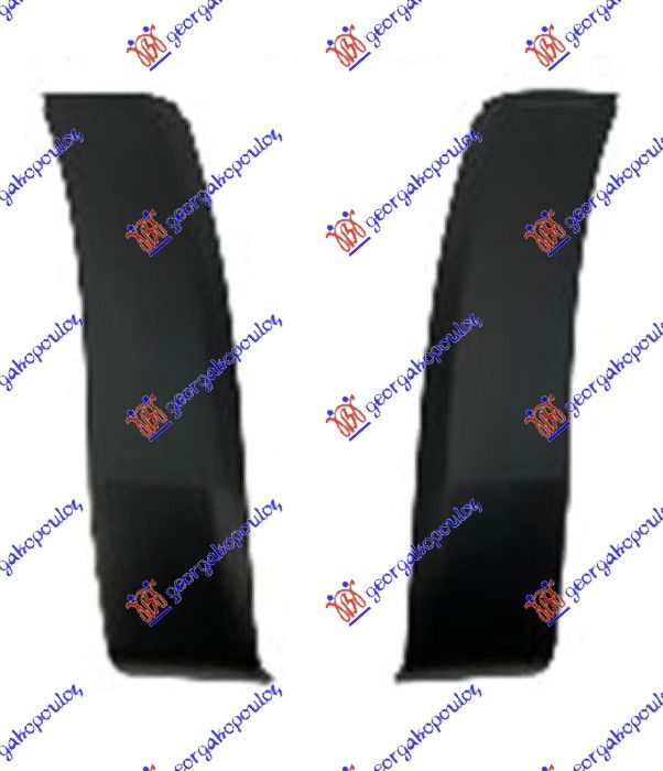 Rub plastični zadnjeg branika (KRATKA ŠASIJA) (SET)