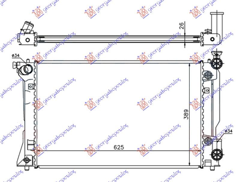 Hladnjak motora 2.0 i-vvti automatik benzin (625X390)