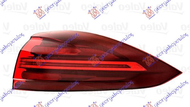 Štop svjetlo vanjska strana smoked LED (VALEO)