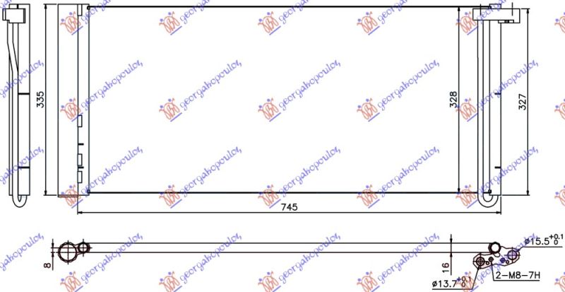 Hladnjak klime svi modeli (745×328×16)