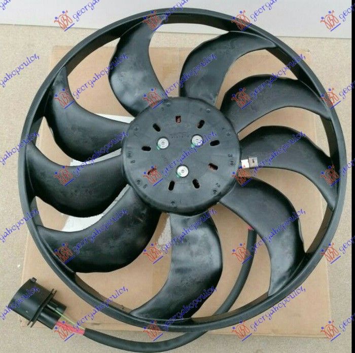 Ventilator hladnjaka (MOTOR + VENTILATOR) 3.0 benzin (400 W) (LIJEVI)