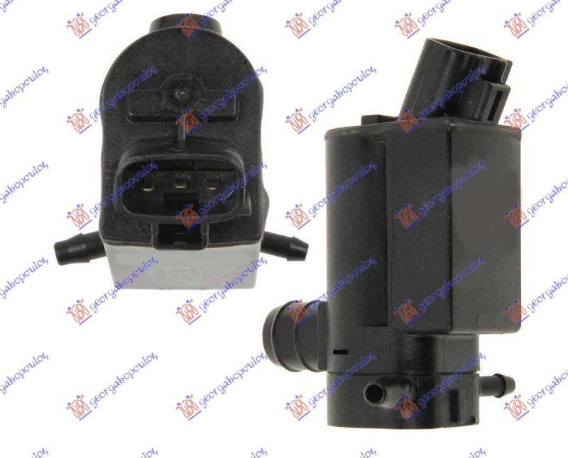 Motor posude brisača(KVADRATNI KONEKTOR) (3PIN) (DUAL)