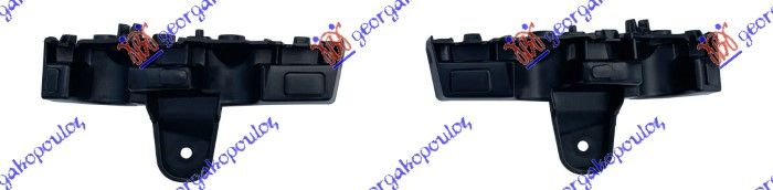 Nosač prednjeg branika plastični (SET)