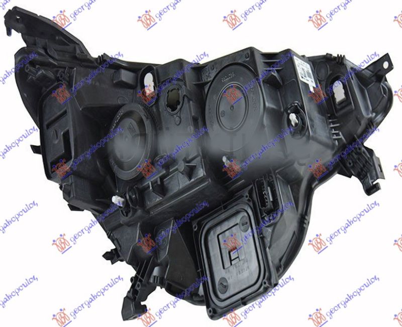 Far električni  (H7/H7) krom (ŽMIGAVAC)(LED DNEVNO SVJETLO) (VALEO)