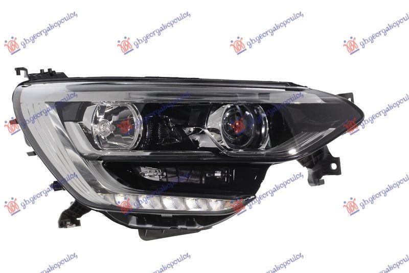 Far električni (H7/H7) krom s LED drl 2021- (VALEO)