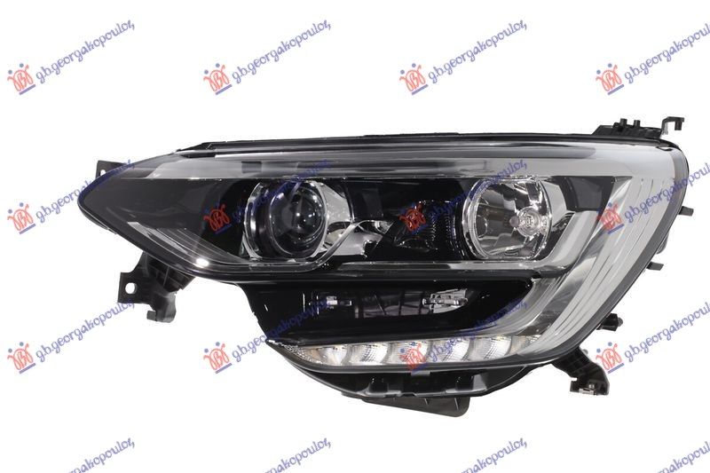 Far električni  (H7/H7) krom (ŽMIGAVAC)(LED DNEVNO SVJETLO) 2021- (VALEO)