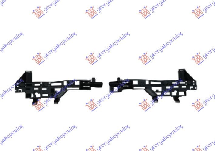 Nosač stražnjeg branika plastični (SET 2 KOM)