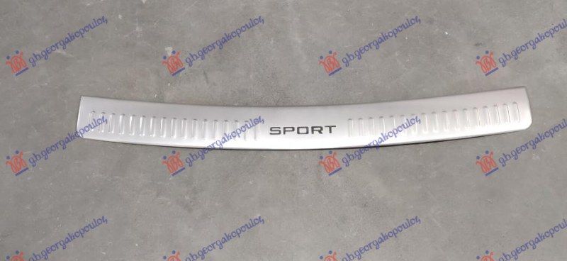 Lajsna (GAZIŠTE) zadnjeg branika krom aluminij