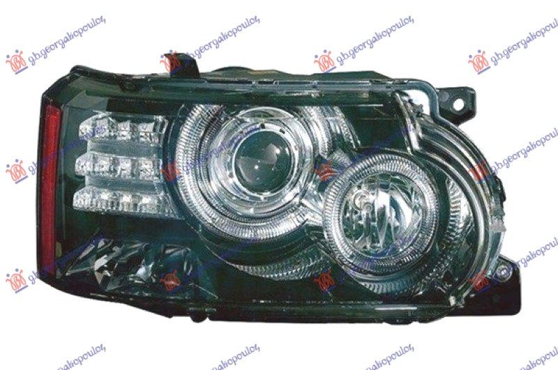 Far bi-xenon crni 09- (MARELLI)