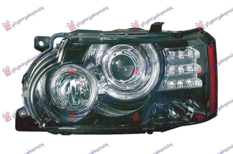 Far bi-xenon crni 09- (MARELLI)