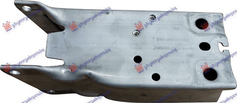 Nosač za ojačanje prednjeg branika (ALUMINIJ)
