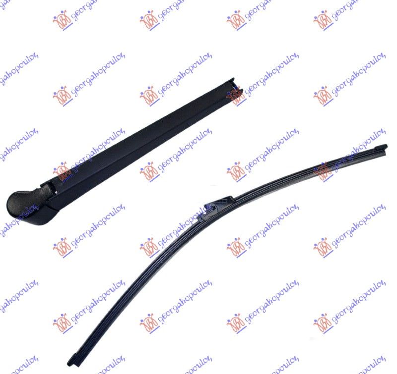 Zadnji brisač komplet (H/B) 410mm