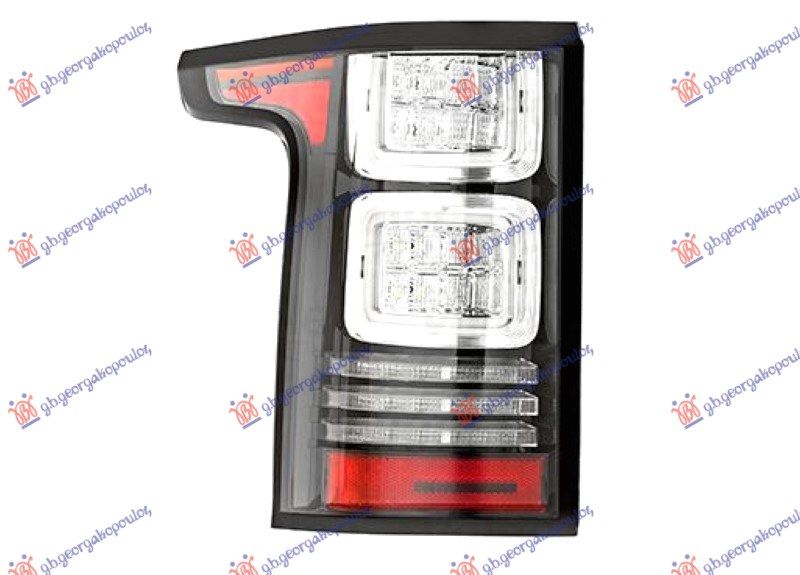 Štop svjetlo full LED (CRNI) (VALEO)